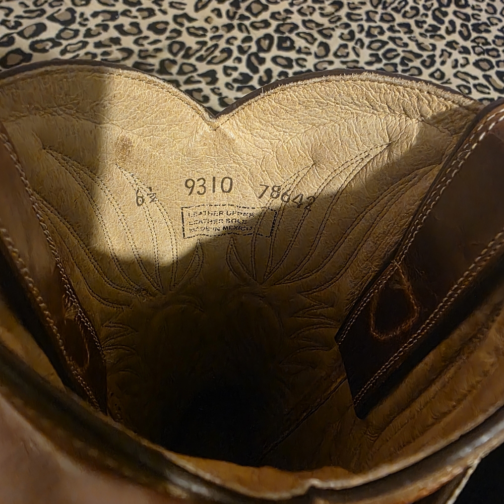Steve Madden Tan Leather Heeled Boots - Picture 4 of 5